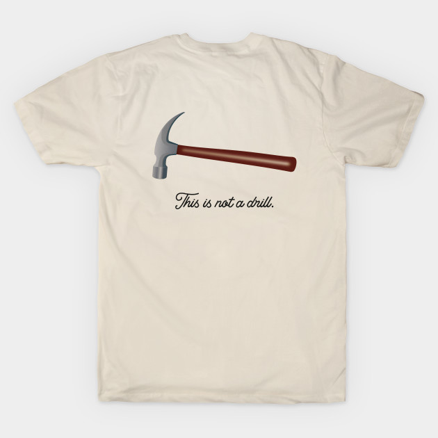 This is not a drill · Magritte Vintage Art by Safari Shirts